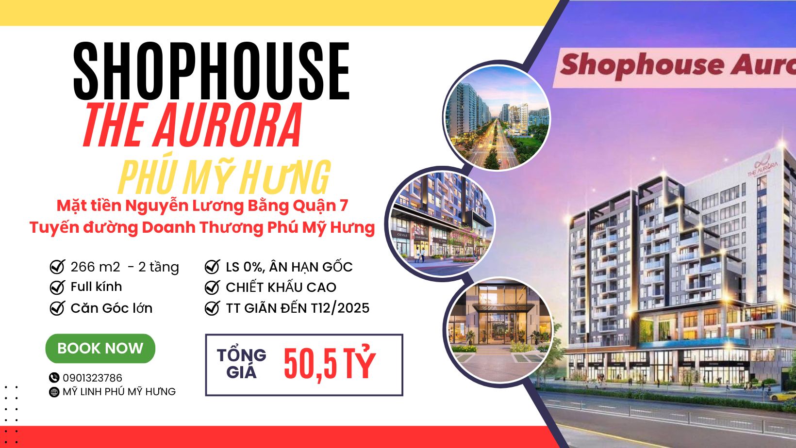 Shophouse Mặt Tiền Nguyễn Lương Bằng – Thiết Kế Full Kính Sang Trọng, Lãi Suất 0% Đến Cuối 2025 - Ảnh 1